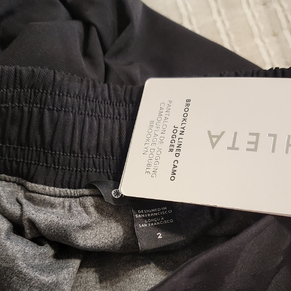 Athleta Black Jogger Pants - Picture 3 of 4